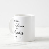 Beste tante promoveren naar peetmoeder voorstel koffiemok (Voorkant links)