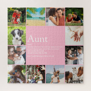 Beste tante, tante definitie 12 foto roze leuk legpuzzel