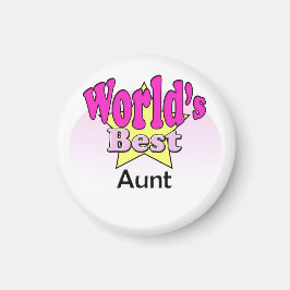 Beste tante ter wereld magneet