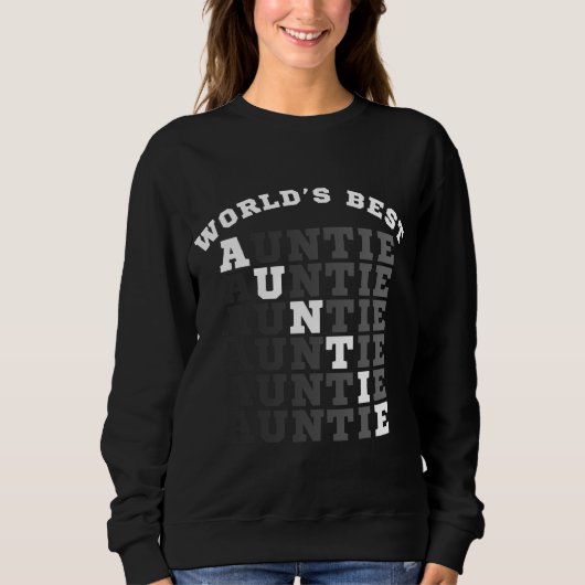 Beste tante ter wereld trui (Voorkant)