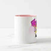 Beste tante ter wereld tweekleurige koffiemok (Center)