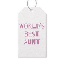 Beste tante van de wereld