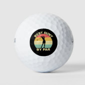 Beste tante van pas - Golfing Golfballen (Voorkant)