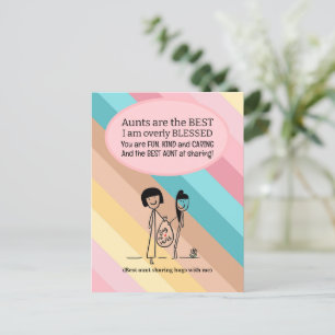 Beste Tante Verjaardag Briefkaart