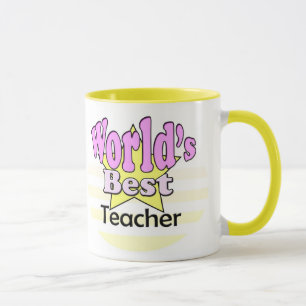 Beste Teachter ter wereld (Vrouw) Mok