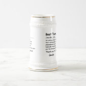 Beste Team Definition werknemer waardering Custom Bierpul (Center)