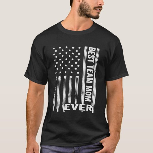 Beste Team Moeder ooit Sport T-shirt (Voorkant)