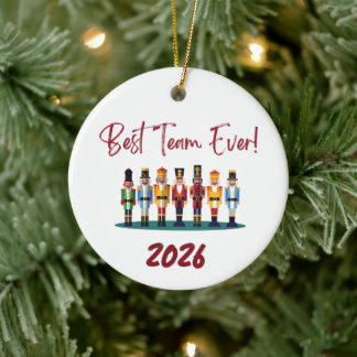 Beste Team Ooit Collega  Keramisch Ornament
