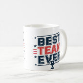 Beste team ooit koffiemok (Voorkant rechts)