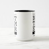 Beste Team Ooit Mok Met Eigen Naam, Collega Cadeau (Midden)