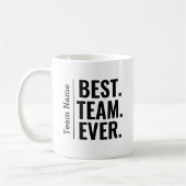 Beste Team ooit Teamgenoot Medewerker Teamwerk Tea Koffiemok (Links)