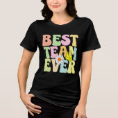 Beste team ooit Tri-Blend shirt (Voorkant)