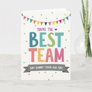 Beste Team Verjaardagskaart Kaart
