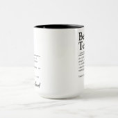 Beste teamdefinitie aangepaste waardering voor med mok (Midden)