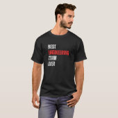 Beste technische team ooit t-shirt (Voorkant volledig)