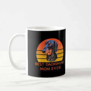 Beste teckel moeder ooit T-Shirt Koffie Mok