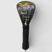 Beste Tee Rex Papa Door Par Kinderen Foto Golfheadcover (Voorkant)