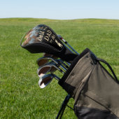 Beste Tee Rex Papa Door Par Kinderen Foto Golfheadcover (Insitu)