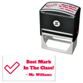 "Beste teken in de klas!" Rubberstempel Zelfinktende Stempel (In situ)