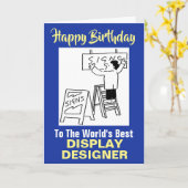 Beste Tentoonstelling Stand Display Designer Verja Kaart (Gele Bloem)