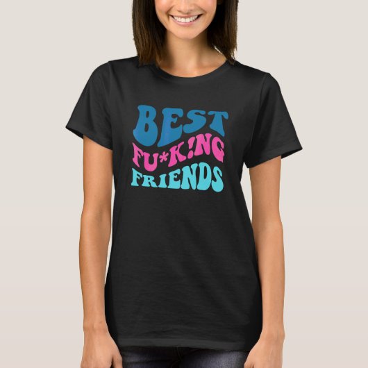 Beste tering vrienden Kleding T-shirt (Voorkant)