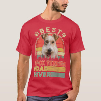 Beste Terrier Vader Ooit Fox Terrier Liefhebber Ho T-shirt