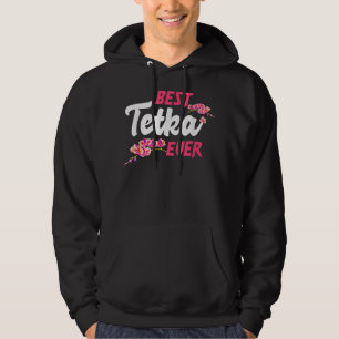 Beste Tetka ooit - Bosnisch, Kroatische tante Gift Hoodie