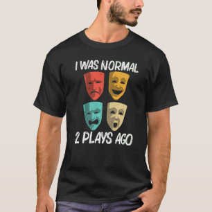 Beste theater voor mannen breedband muziekopleidin t-shirt