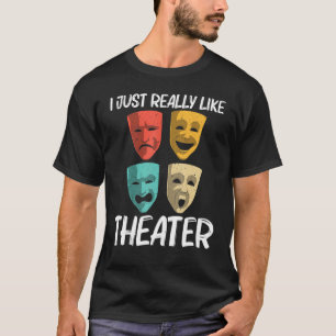 Beste theater voor mannen breedband muziekopleidin t-shirt