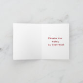 Beste-Thee Galentine's/Valentijnsdag kaart (Binnen)