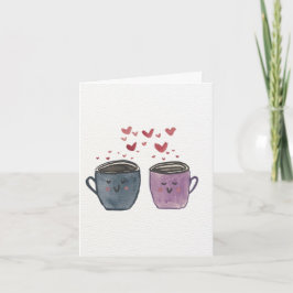 Beste-Thee Galentine's/Valentijnsdag kaart