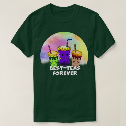 Beste thee voor altijd t-shirt (Design voorkant)