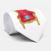 Beste theestoel grappige woordvoerder bedankt stropdas (Opgerold)