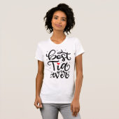 Beste Tia ooit, Camiseta - T-shirt (Voorkant volledig)