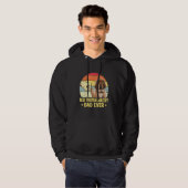 Beste Tibetaanse mastiff vader ooit retro vader Hoodie (Voorkant volledig)