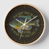 Beste Tijd Om Te Gaan Blue Gill Vissen (Voorkant)