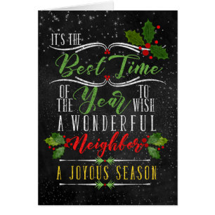 Beste tijd van de buren van het Kerstkerkbord van 