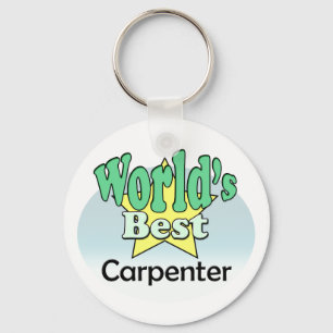 Beste timmerman ter wereld sleutelhanger