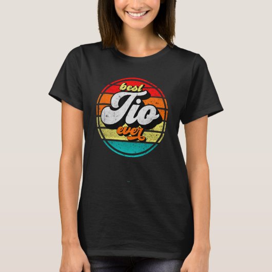 Beste Tio Ooit Vaderdag Opa Retro C T-shirt (Voorkant)