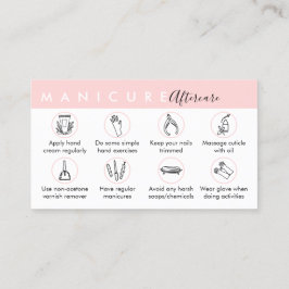 Beste tips voor manicure-nazorg visitekaartje