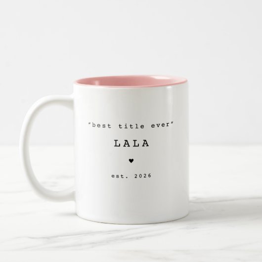 Beste titel ooit Lala mok (Links)