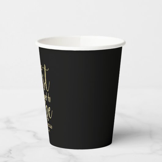 Beste toekomstige afstudeerfeest Paper Cup Papieren Bekers (Links)