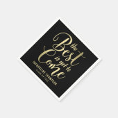 Beste toekomstige afstudeerfeest servetten (Hoek)