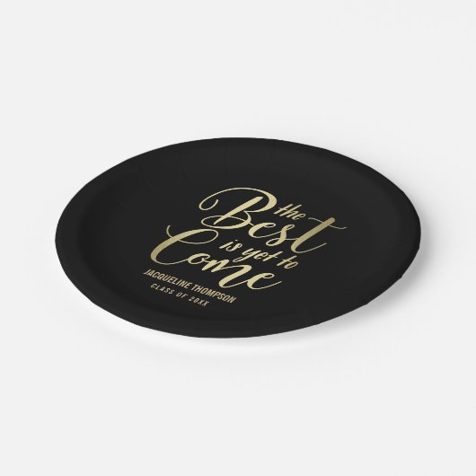 Beste toekomstige bewerkbare KLEUR Afstuderen Bord (Gekanteld)