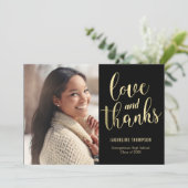 Beste toekomstige EDITABLE KLOR Foto bedankt voor  Kaart (Staand voorkant)