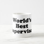 Beste toezichthouder ter wereld koffiemok (Center)