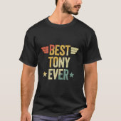 Beste Tony ooit T-shirt (Voorkant)