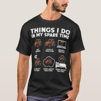 Beste tractorontwerp voor landbouwvoertuig tractor t-shirt