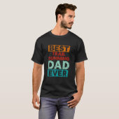 Beste Trail Running Dad Ooit Grappige Trail Runnin T-shirt (Voorkant volledig)