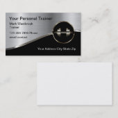 Beste trainer voor persoonlijke fitness visitekaartje (Voorkant / Achterkant)